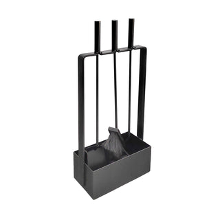 LUX 4-PIECE FIREPLACE TOOLSET