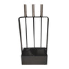 LUX 4-PIECE FIREPLACE TOOLSET