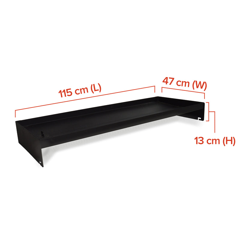 Megamaster Deluxe Heavy-Duty Ashpan