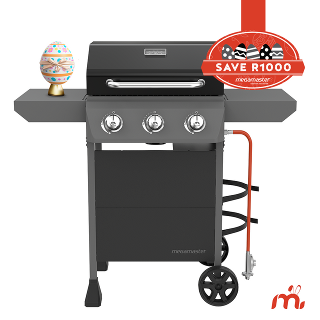 Onyx Series 3 Burner Patio Gas Braai
