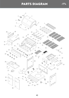 Spare Parts: Apex Series 4 Burner Evolution  (720-0958HB)