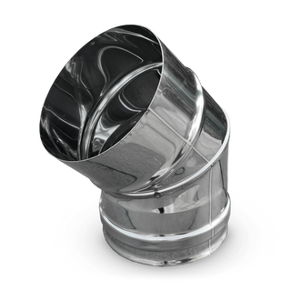 Stainless Steel 45° Bend (125Mm)