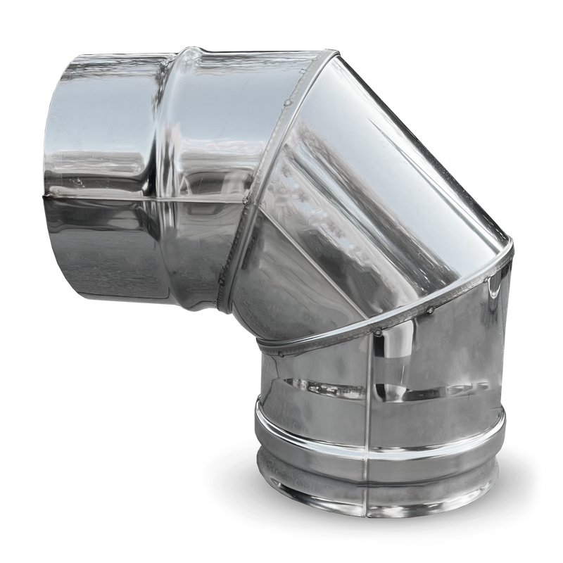 Stainless Steel 90° Bend (150mm)