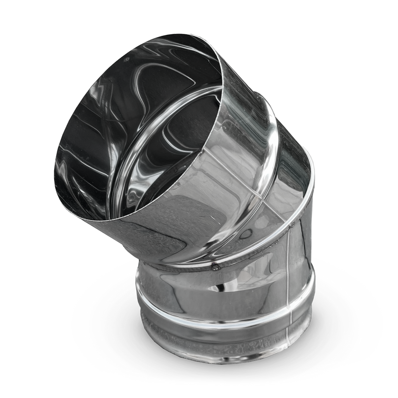Stainless Steel 45° Bend (150mm)