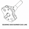 Spare Parts: Apex Series 6 Burner Gourmet Pro Patio Gas Braai (720-1136B)