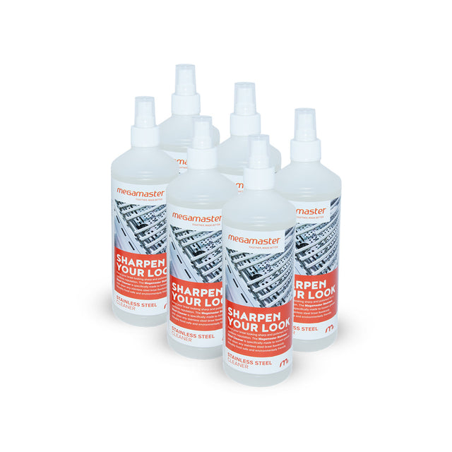 6 Pack Stainless Steel Cleaner