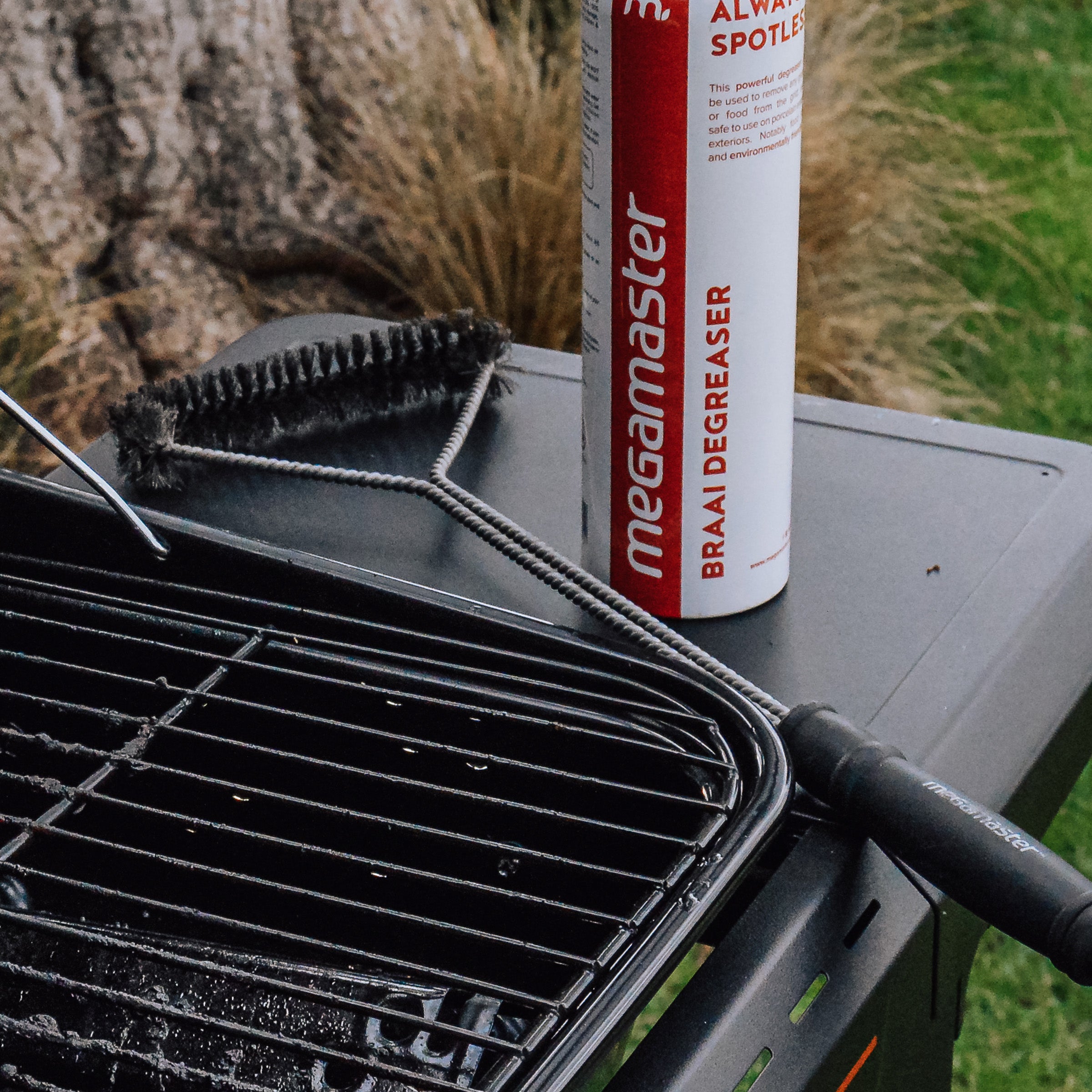 Megamaster Triangle Grid Cleaner | Braai Accessories | Megamaster