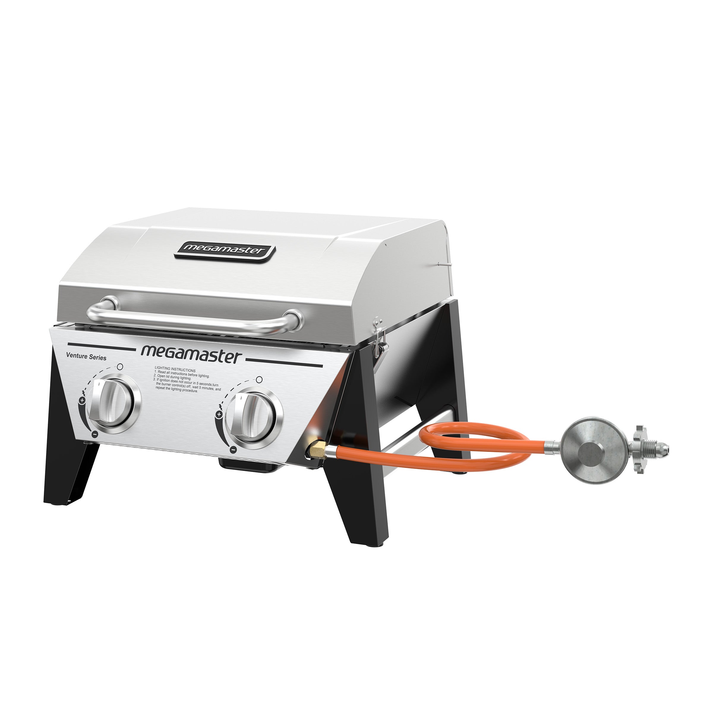 Venture Series 2 Burner Portable Gas Braai – Megamaster