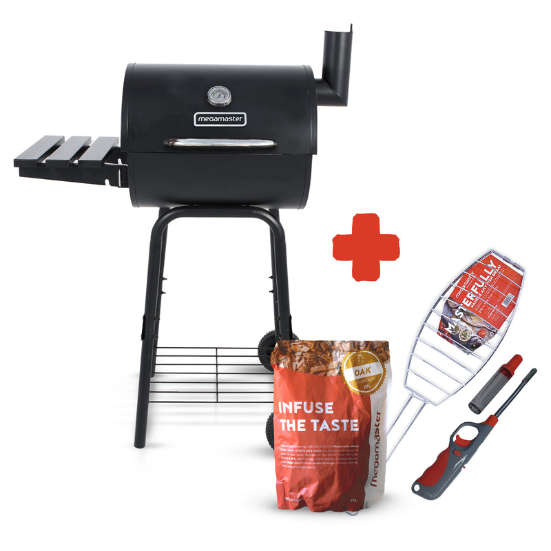 Coalsmith Charlie Grill & Smoker Bundle