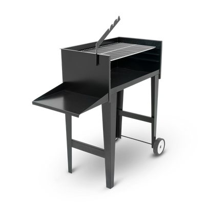 800 mini, freestanding charcoal braai, patio braai