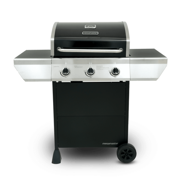 crusade series, 3 burner, gas braai, patio gas braai