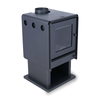 Bosca Limit 380 Closed Combustion Fireplace side view