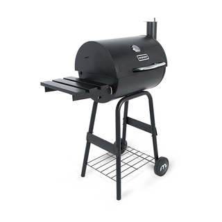 coalsmith series charlie grill and smoker side