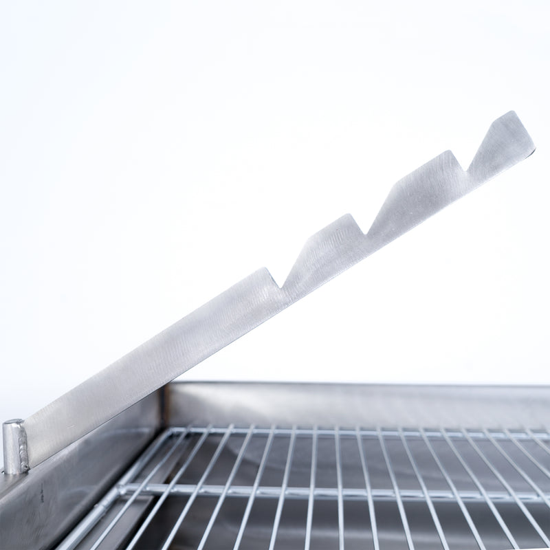 800 Mini Patio Freestanding Charcoal Braai Stainless Steel