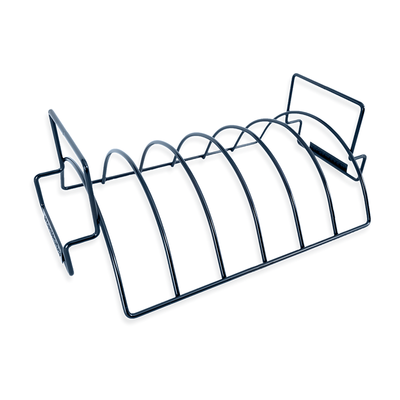 Megamaster Grill Rib Rack Side View