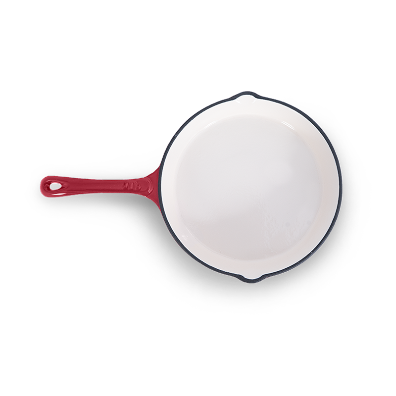 Megamaster Enamel Round Pan top view
